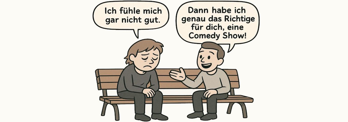 Tag der psychischen Gesundheit: Comedy ist die beste Therapie